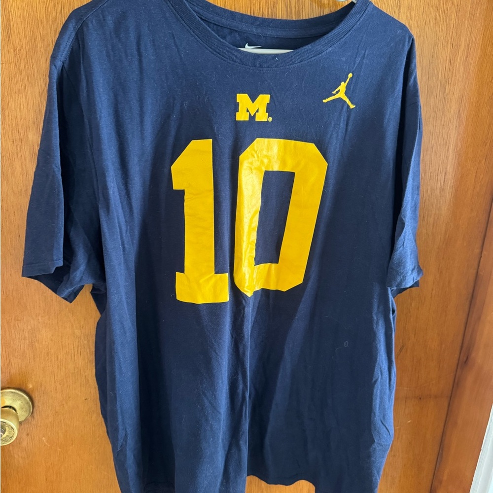 Jordan Brand Michigan Wolverines Tom Brady #10